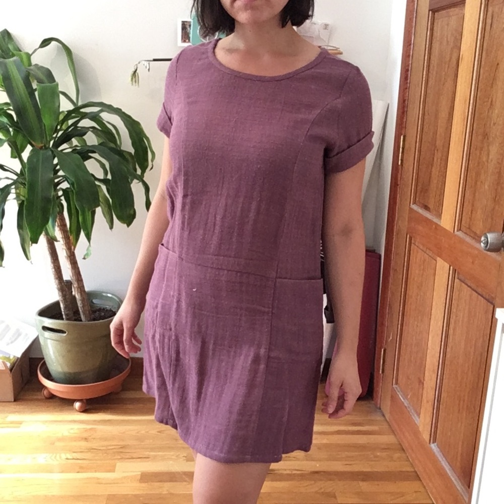 ASOS linen dress with pockets
